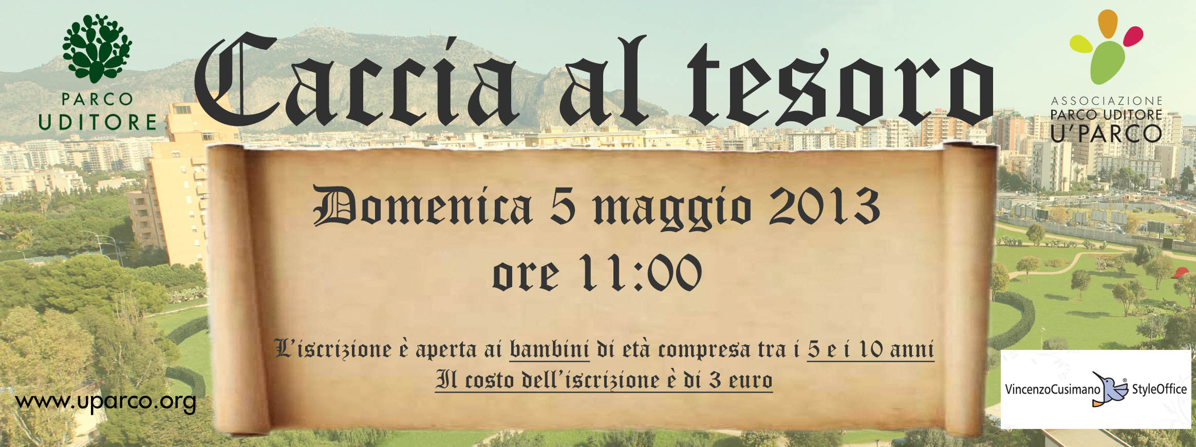 Caccia al tesoro per bimbi dai 5 agli 11 anni