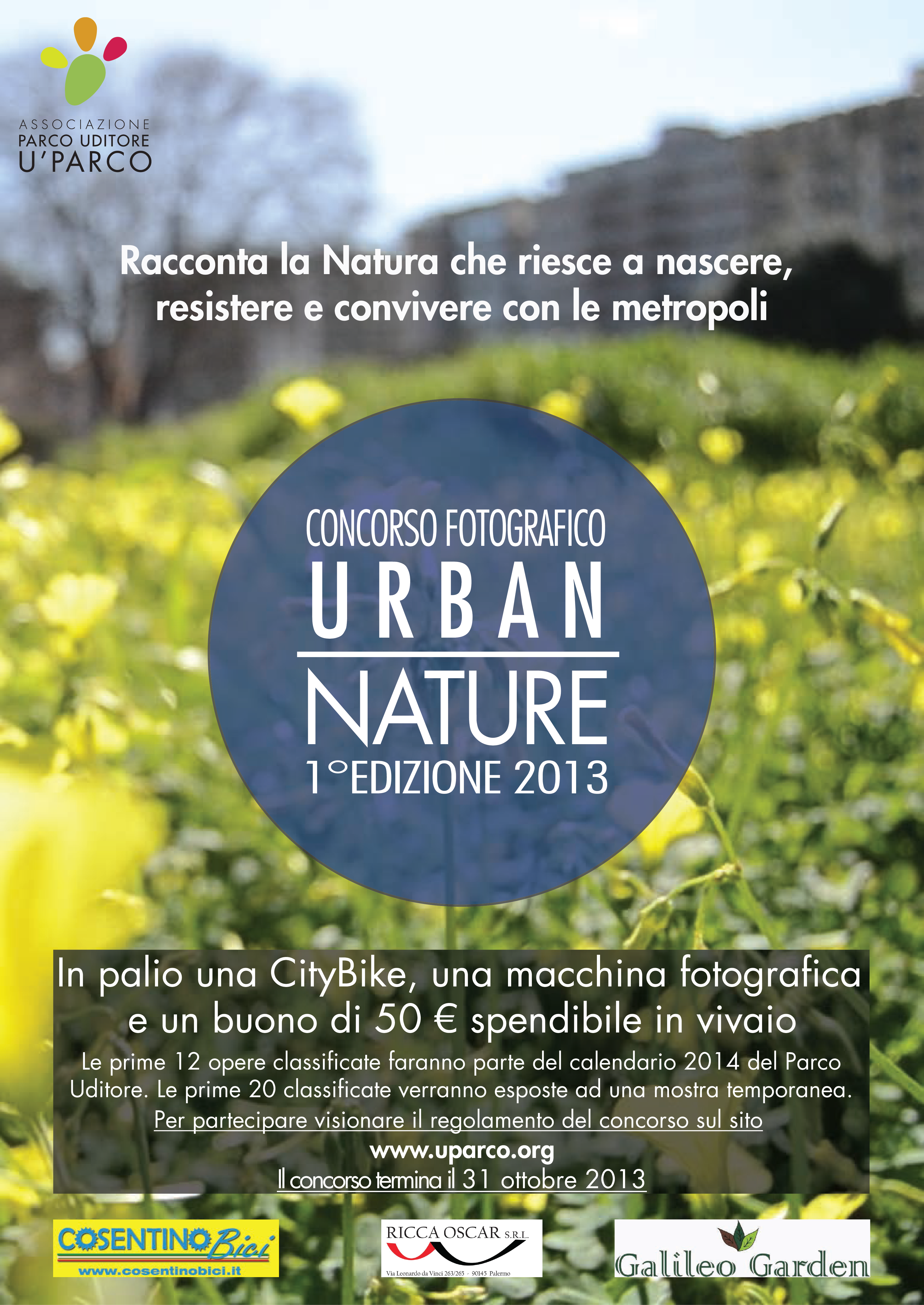 CONCORSO FOTOGRAFICO – URBAN NATURE 2013